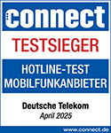 Connect Test: Telekom ist Testsieger beim Hotline-Test der Mobilfunkanbieter